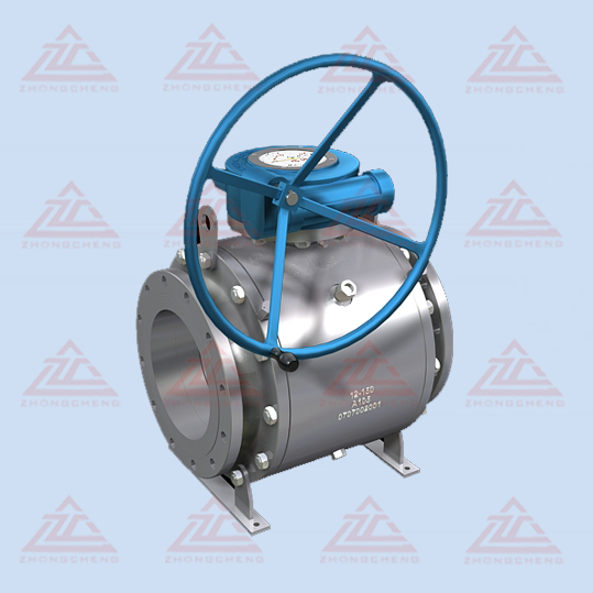 Trunnion mounted  ball valve