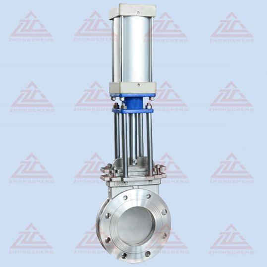 pneumatic knife gate valve