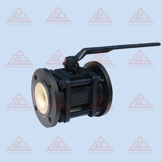 ceramic ball valve with lever