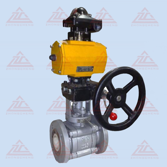 pneumatic & Manual ceramic ball valve